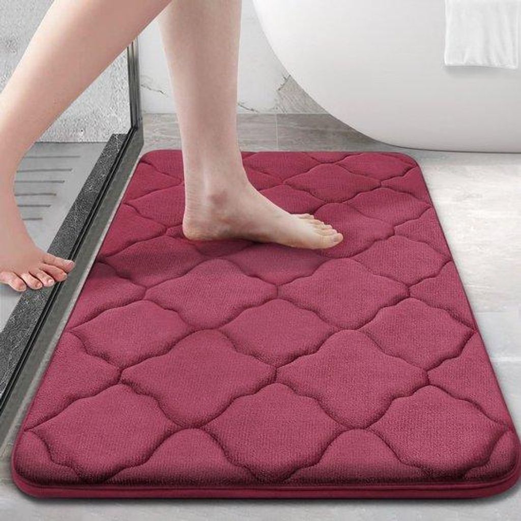 Antislip Badkamermat mit schneller Wasserabsorption 40x60 cm
