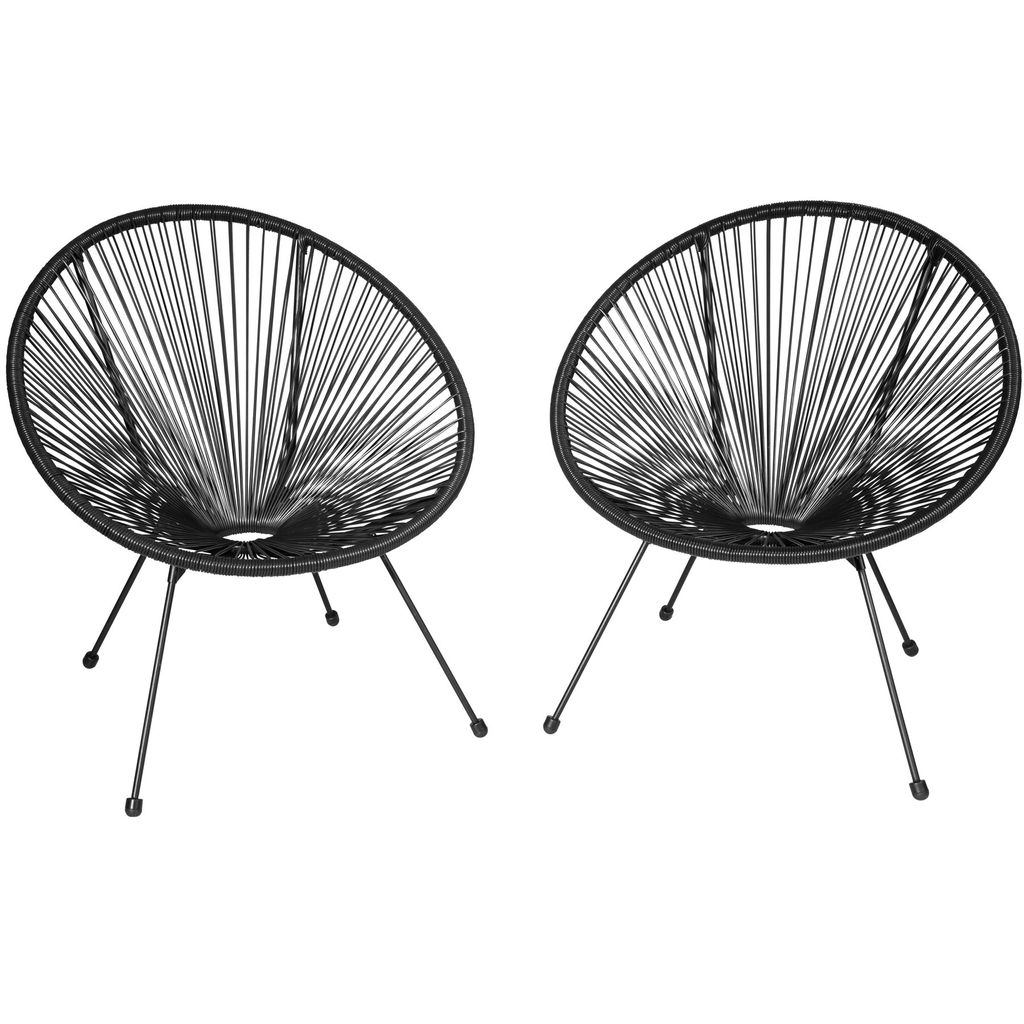 sada 2 zahradních židlí Santana Retro design ve stylu Obrázek produktu 