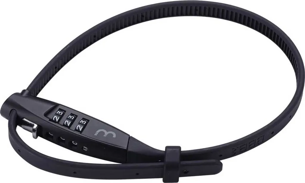 Sécurisez votre Casque de Vélo avec l'Attache BBB Zip-Ty Noir 450 mm