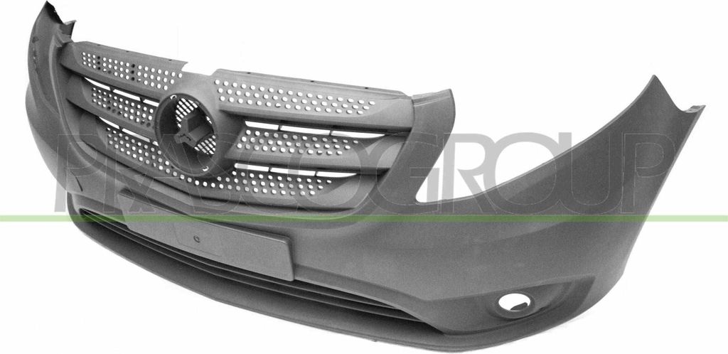 PRASCO Stoßstange Stoßfänger passend für MERCEDES-BENZ VITO Tourer (W447) Grau ME9121022