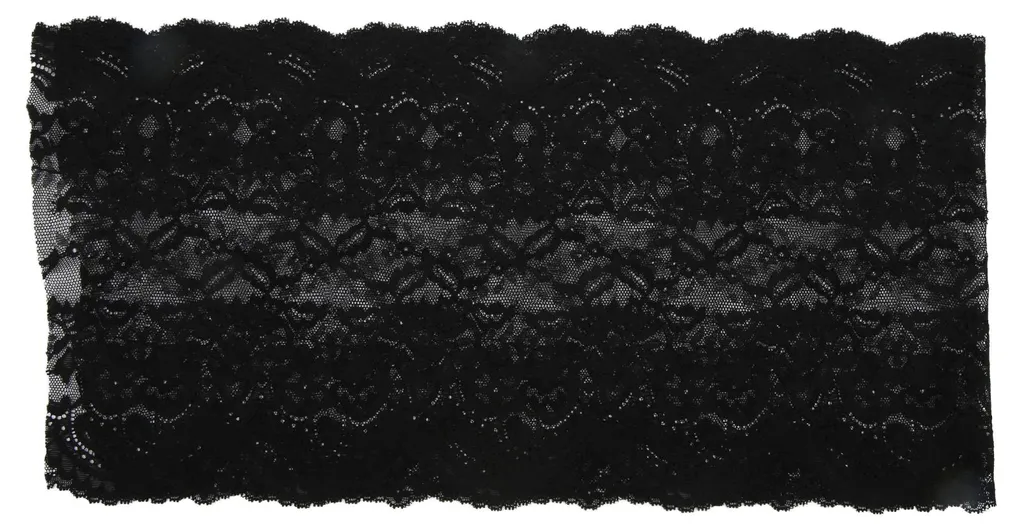 Ruban Dentelle Noire pour Décoration de Mariage et Loisirs Créatifs