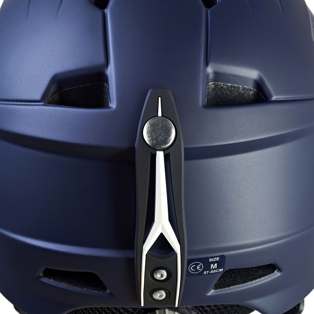 Casco Da Sci BLACK CREVICE Kitzbühel - X-Large, Blu, Con Visiera, Regolazione Ottimale