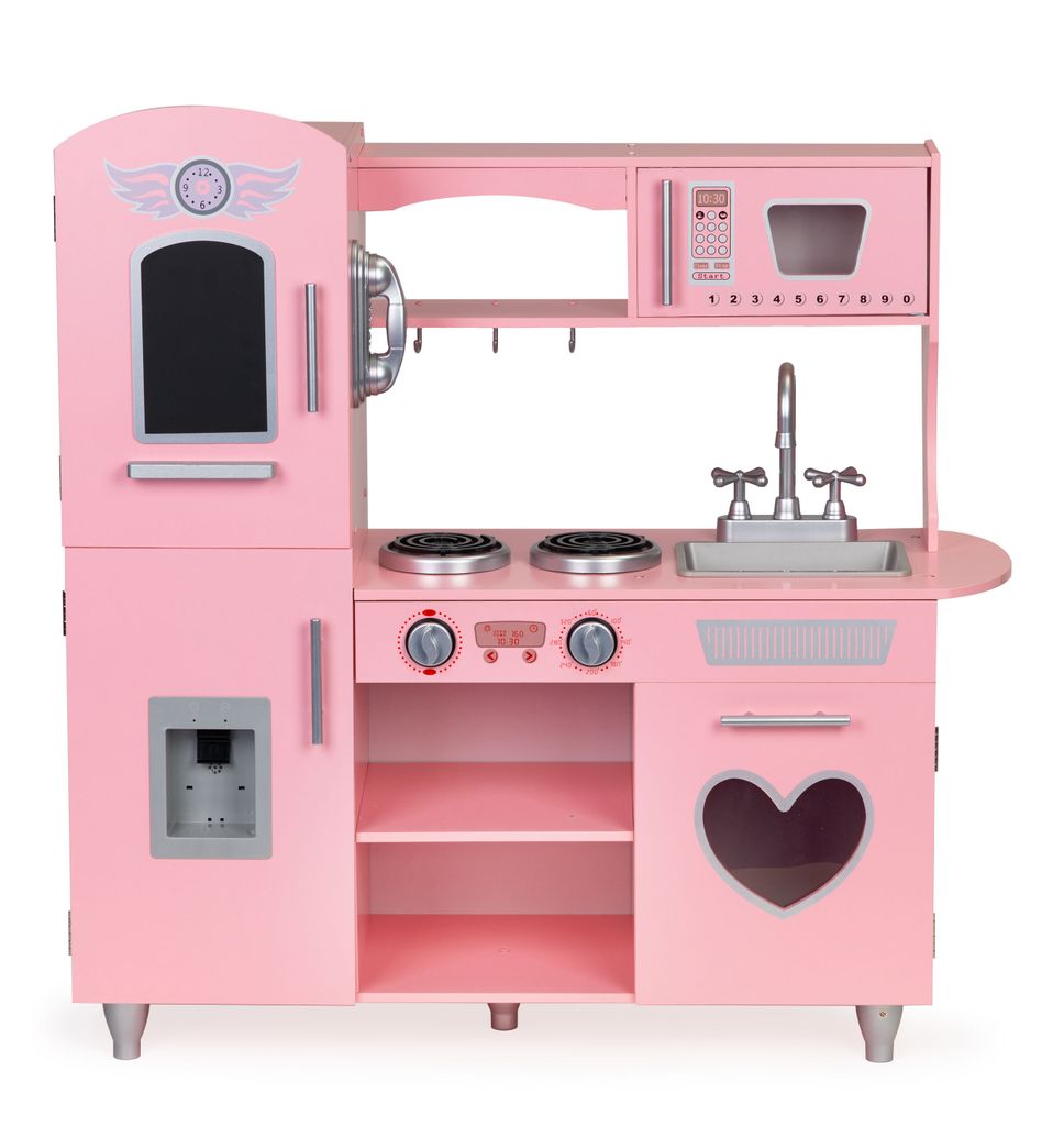 ECOTOYS 7268 Houten keukentje voor kinderen met Productafbeelding 