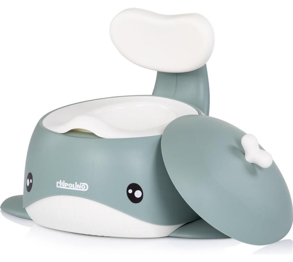 Pot Chipolino « Baleine » avec cuvette, couvercle et Image du produit 