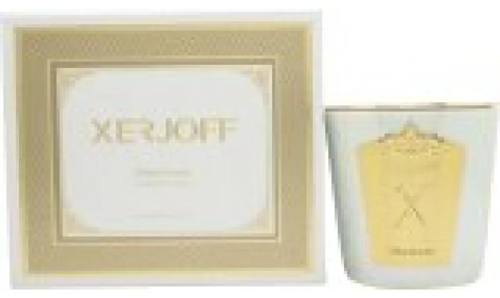Bougie Xerjoff SilkyGreen 200 g - Cire parfumée aux notes de soie verte