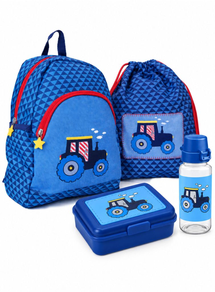 TRAKTOR Rucksack Set 4-teilig Die Spiegelburg "wenn ich mal Produktbild 