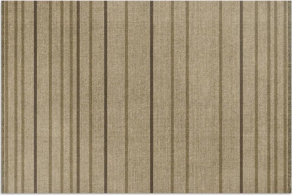 Streifen auf Stoff im Vintage-Boho-Stil – Vinylteppich – 80x120 cm – Outdoor Teppich – Terrasse – Wetterfest – Modern