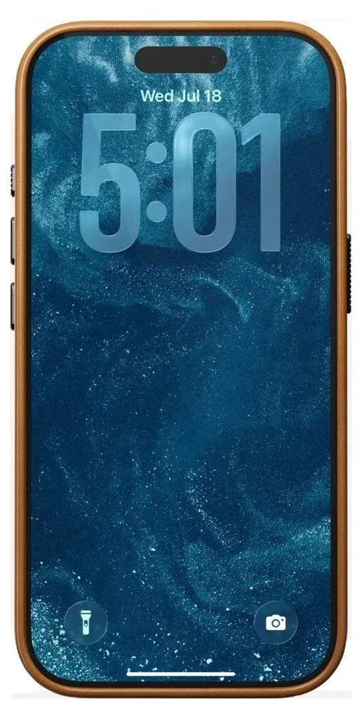 Étui en cuir iPhone 17 Pro Nomad Ecco avec Protection Caméra Aluminium - 10