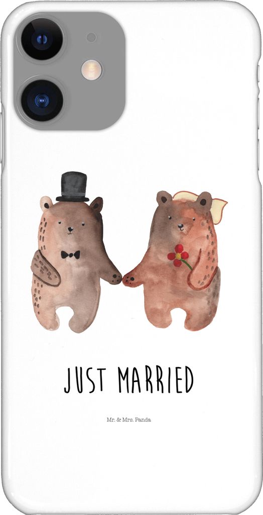 Mr. & Mrs. Panda Iphone 11 Handyhülle Bär Heirat - Weiß - Geschenk, Verheiratet Heirate Hochzeit Hochzeitsgeschenk Hochzeitspaar, Hülle, Handy ...