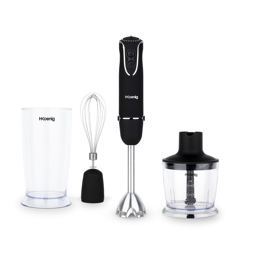 H.Koenig 3-in-1 Stabmixer MIX75 Inox 850W, Handmixer 3 Produktbild 