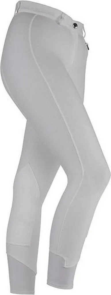 Culotte d'équitation blanche pour fille SaddleHugger ER359 en 116