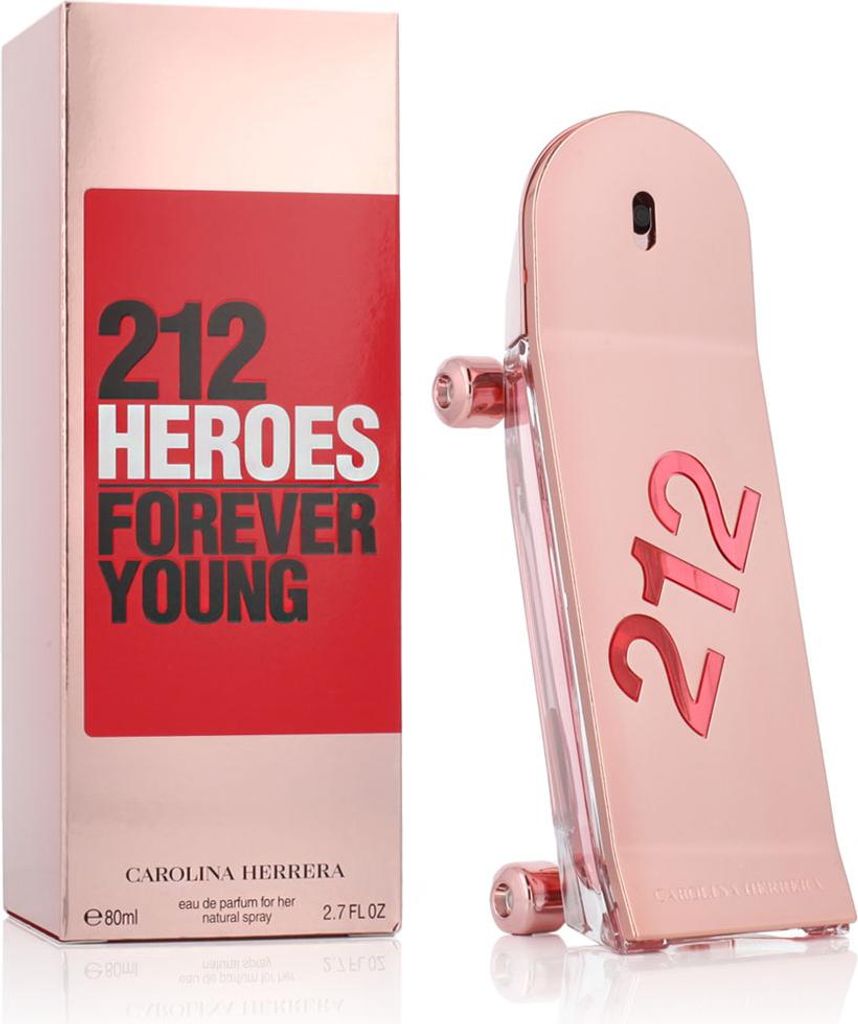 Carolina Herrera 212 Heroes Forever Young EDP 80 ml W Immagine del prodotto 