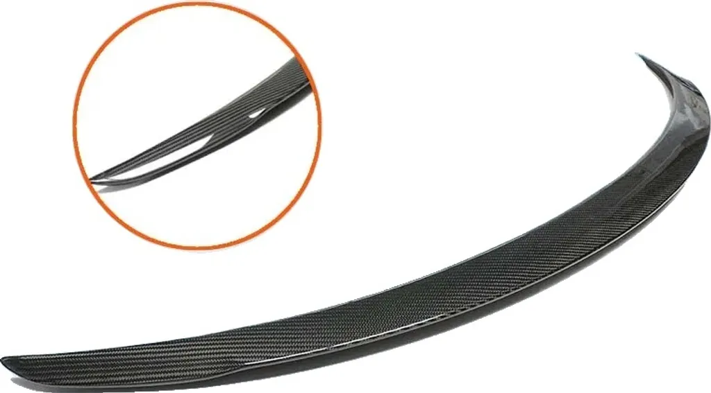 Spoiler arrière Tesla Model 3 Highland 2025 en fibre de carbone Brillant