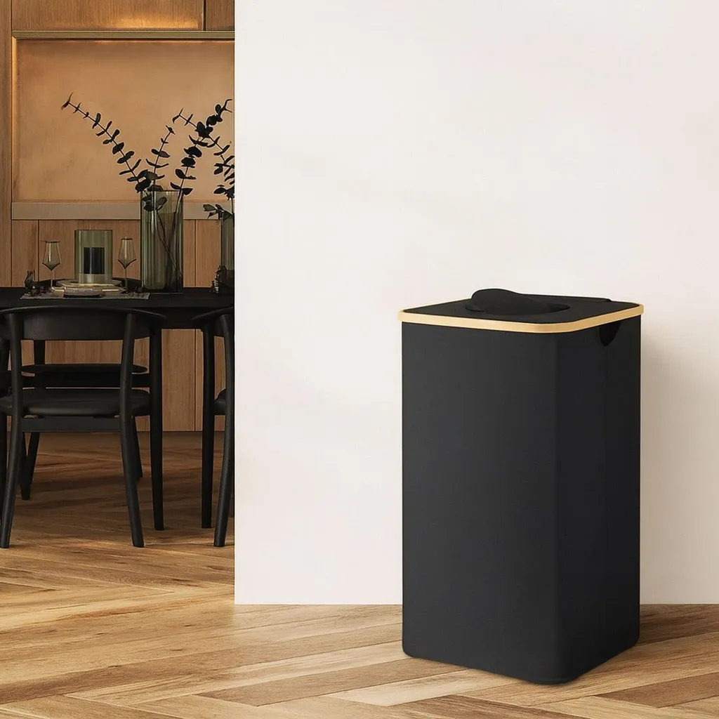 Collecteur de bouteilles 100L avec couvercle hermétique et sac robuste