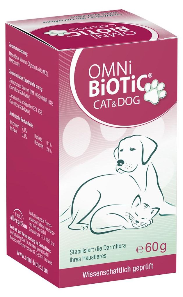 Omni Biotic Cat & Dog Pulver 60 g Immagine del prodotto 