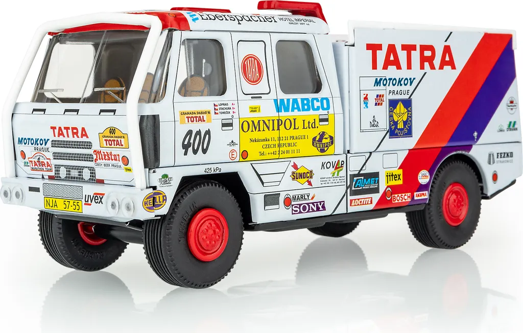 Camion Miniature TATRA 815 Grenade Rallye Dakar 1996 pour Collection