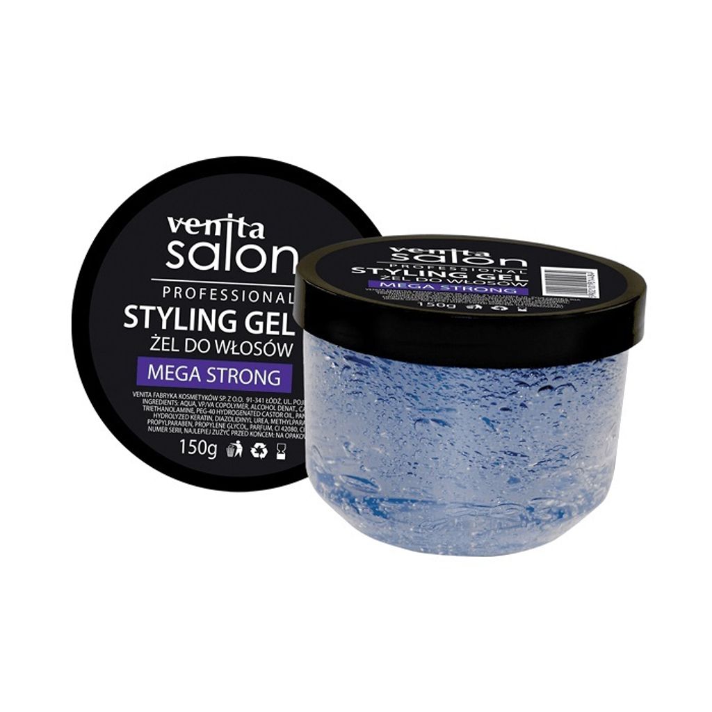 Venita_Salon Professional Styling Gel ?El Do W?Osi?1/2w Mega Strong 150g
