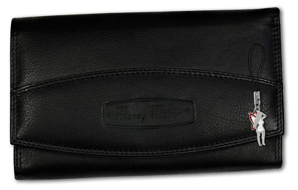 Money Maker RFID Blocker Damen Kellnerbörse schwarz Produktbild 
