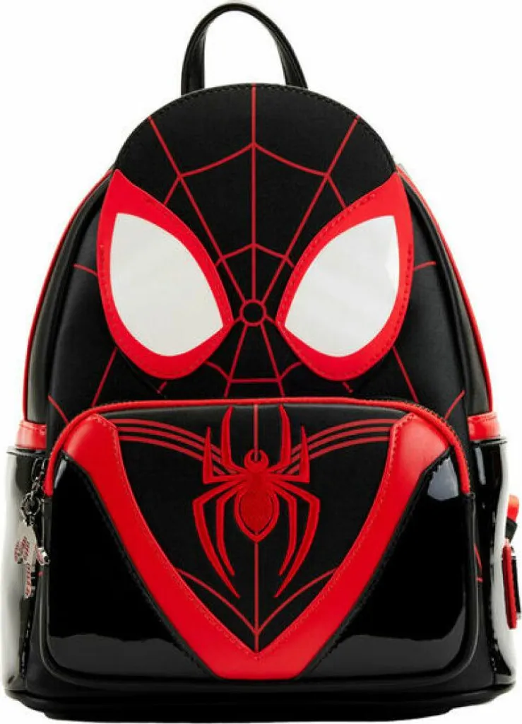Sac à Dos Miles Morales Spiderman 26cm Léger avec Bretelles Rembourrées
