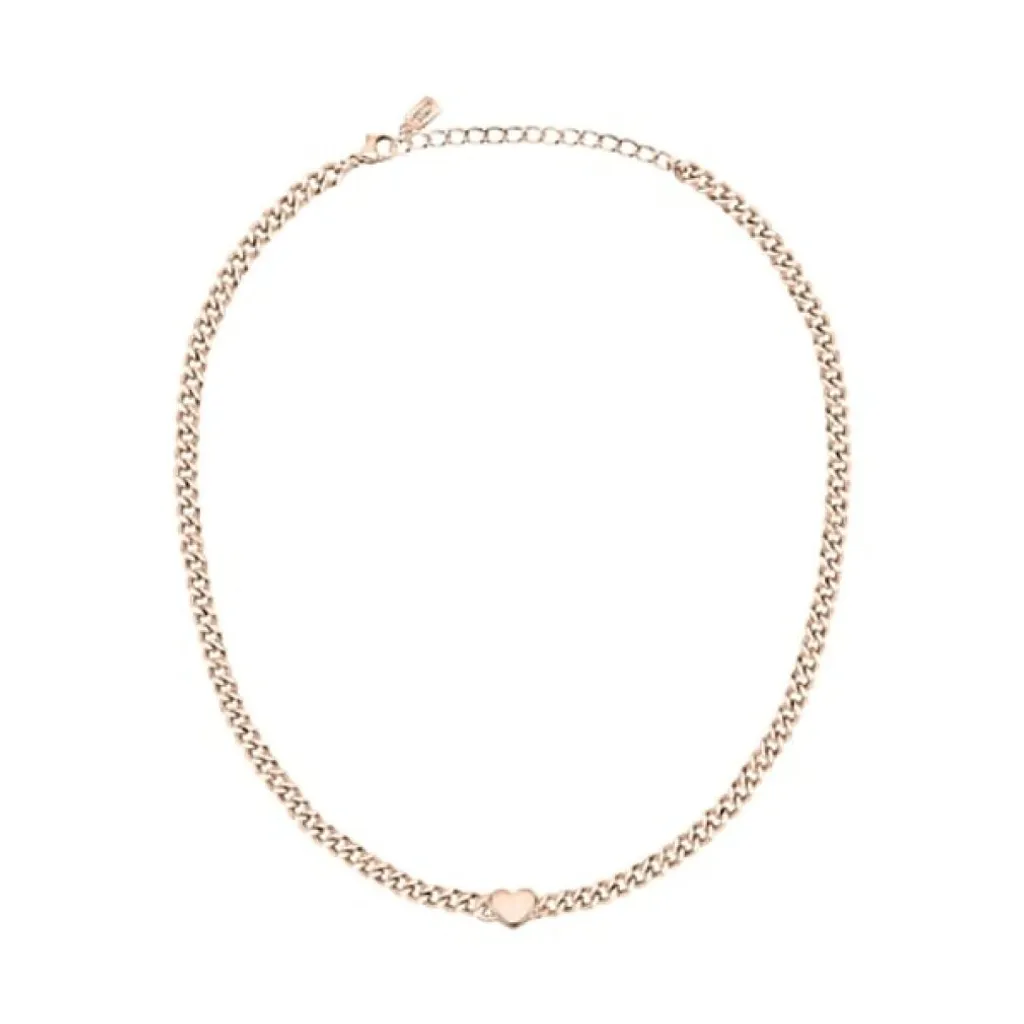 Collier Heart Love en Bronze Noir Mat LPS10ASD10 - Finition Premium