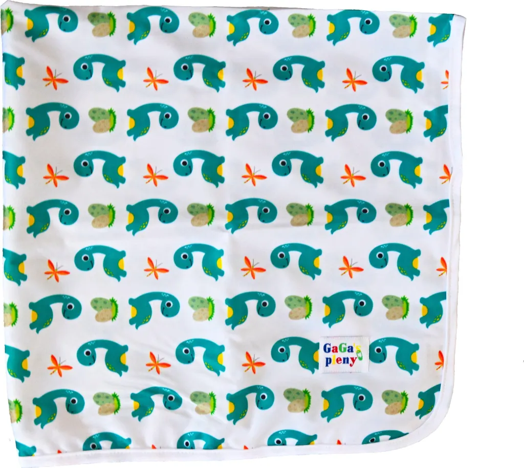 Matelas à langer imprimé dinosaure pour table à langer de bébé