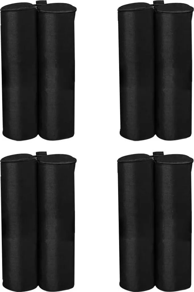Ancrage pour tentes et pavillons - Sacs de lestage à cordes - Lot de 4