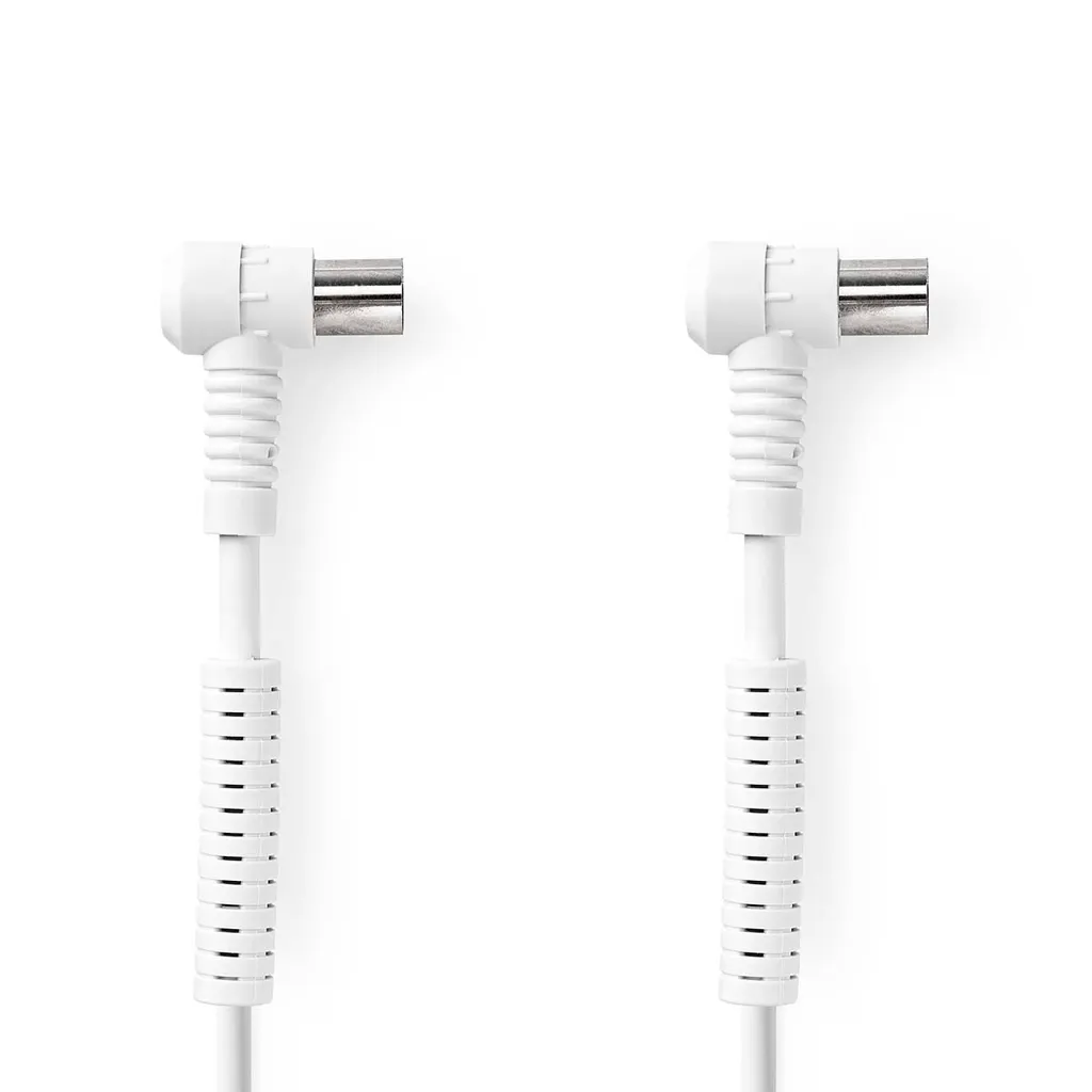 Cavo Coassiale IEC 5.00 m 120 dB Bianco | Anti-Interferenza 4G/5G