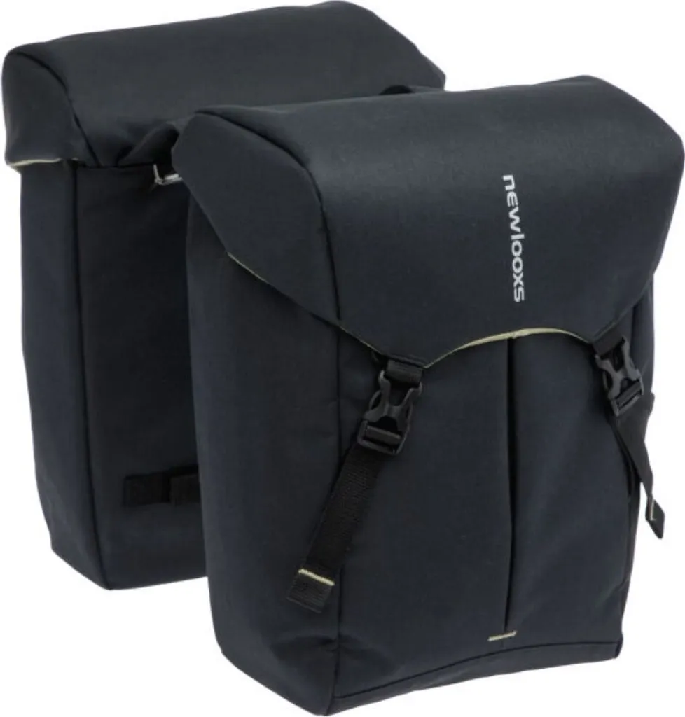 Double sacoche New Looxs Sports imperméable avec bandes réfléchissantes