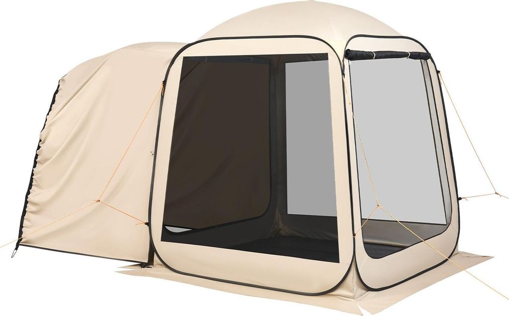 Screen House Zelt, 1825 x 1825 x 2200 mm, 4-6 Personen Pop-Up-SUV-Heckklappen-Zelt, tragbares Zelt mit Insektenschutz und Tragetasche, Netzseiten, ...