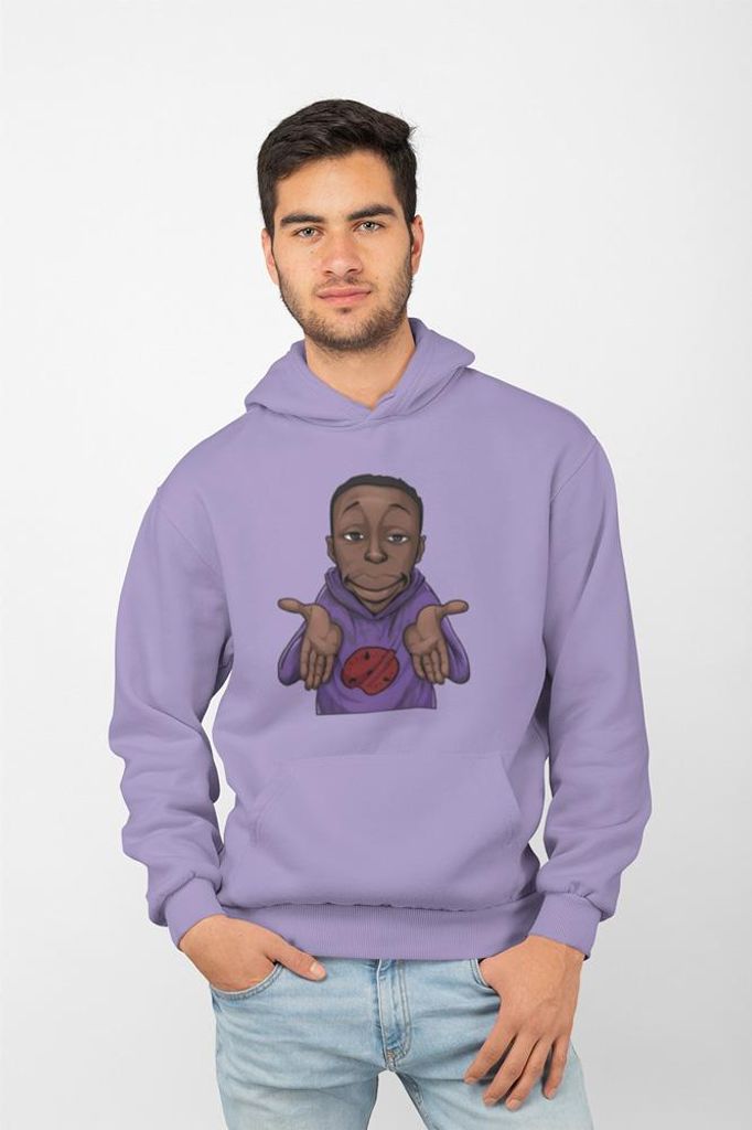 D&B Uni Hoodie ME00004 Meme Lavendel-Größe 2XL