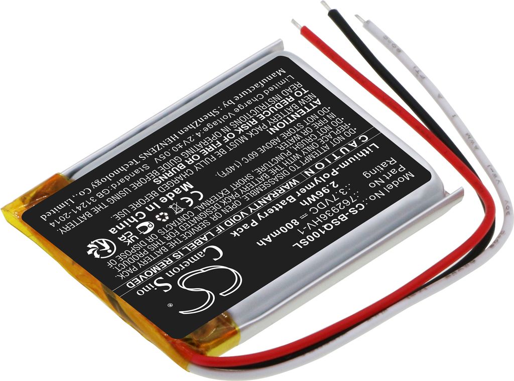 TECHTEK Batterie compatible avec [Bose] QuietComfort Image du produit 