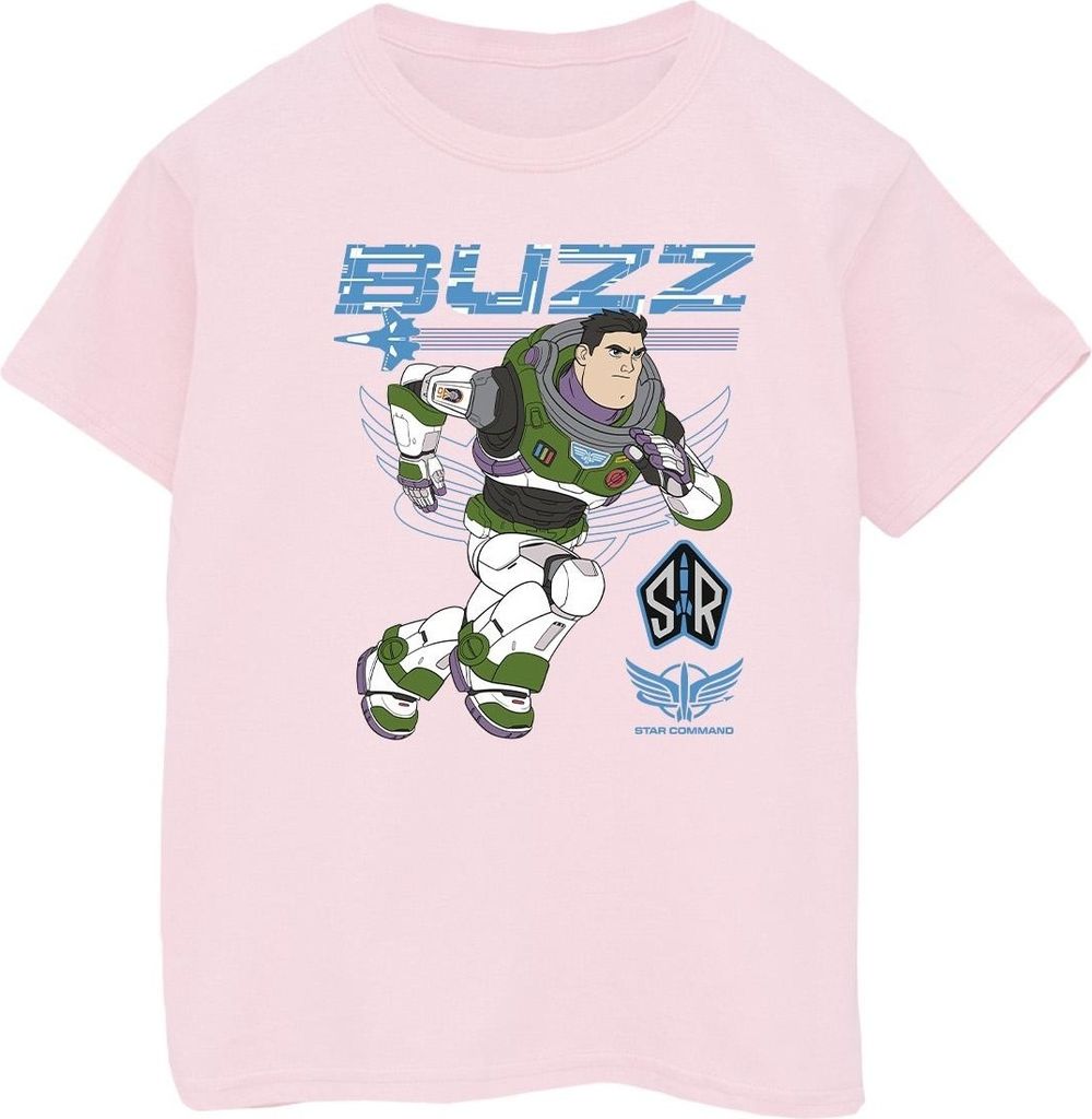 Disney - "Lightyear Run To Action" T-Shirt für Jungen BI24982 (152-158) (Babyrosa)