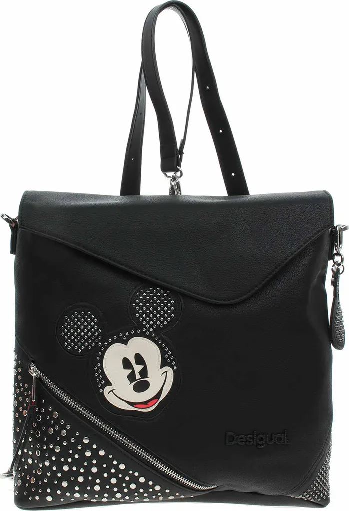Fini le Mal de Dos avec ce Sac à Dos Femme Noir Desigual 24WAKP21 Elégant