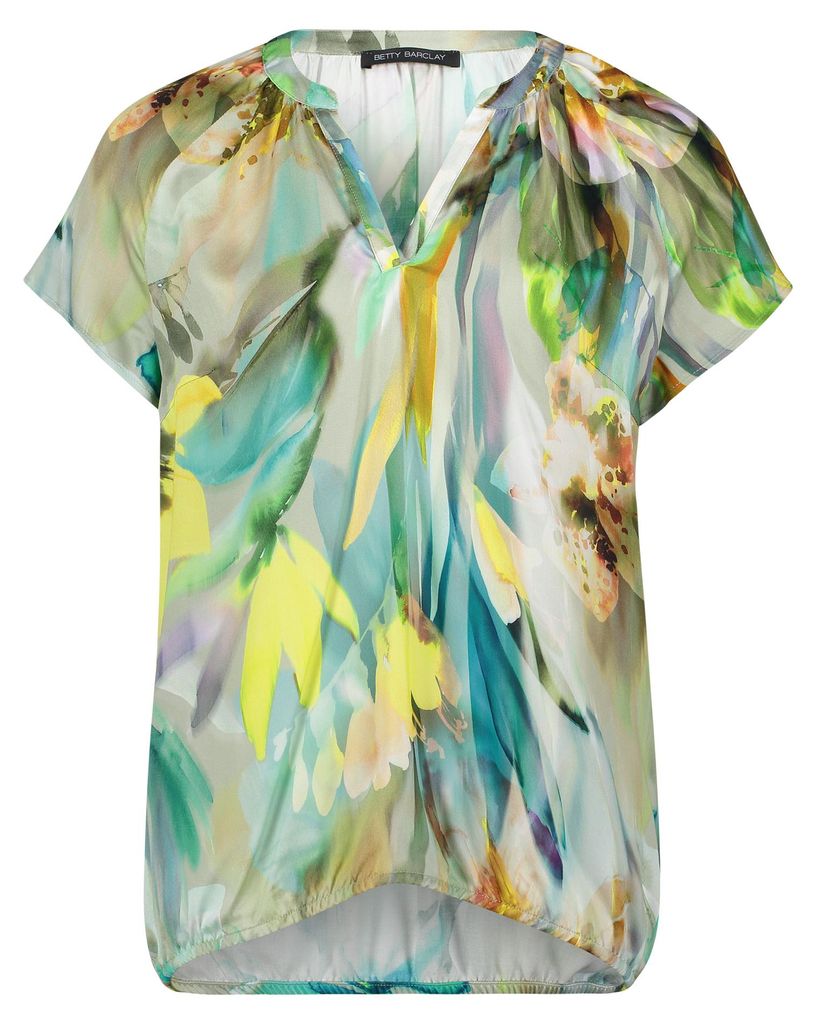 Betty Barclay Bluse Kurz 1/2 Arm Mint/Nature 40