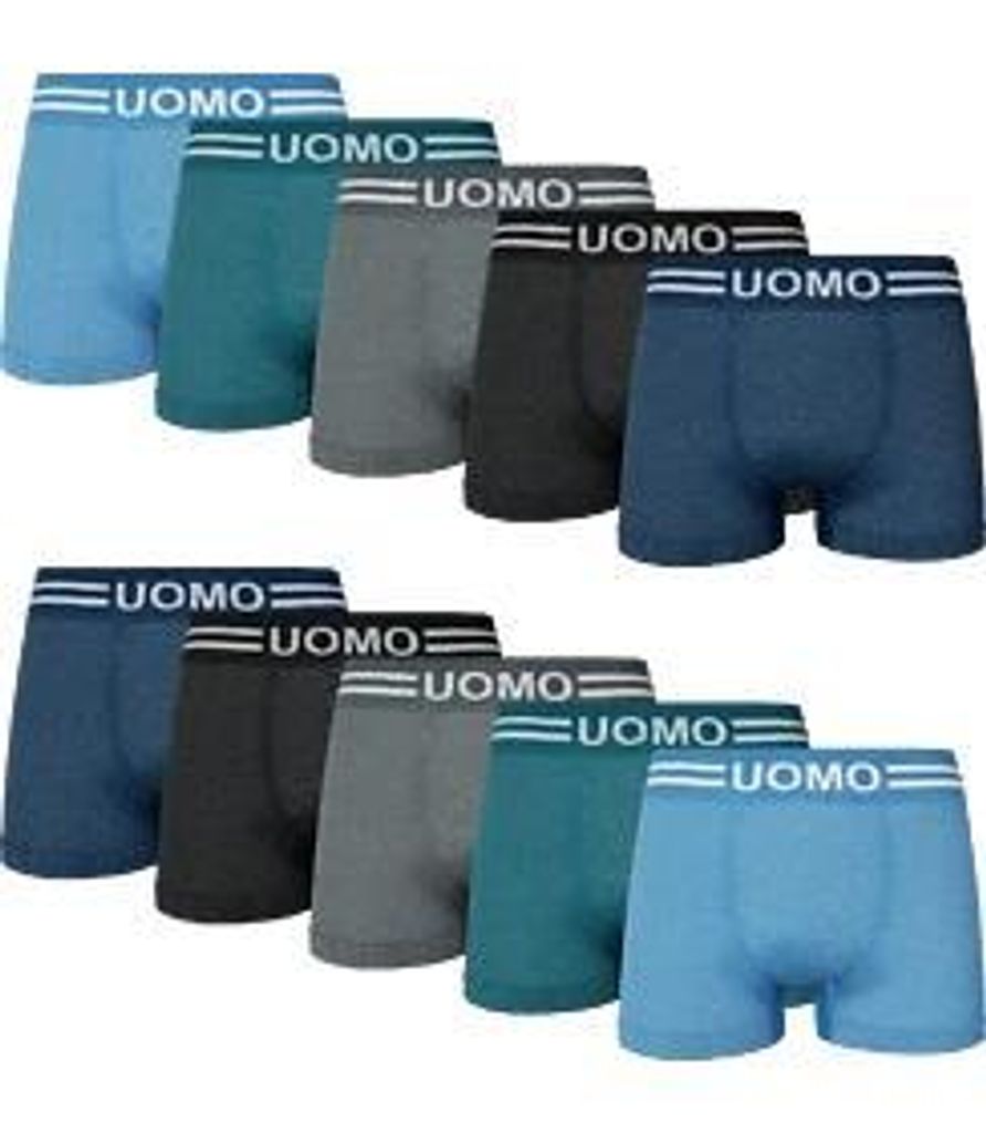 Herren Boxershorts 10er Pack – Seamless Mikrofaser Produktbild 