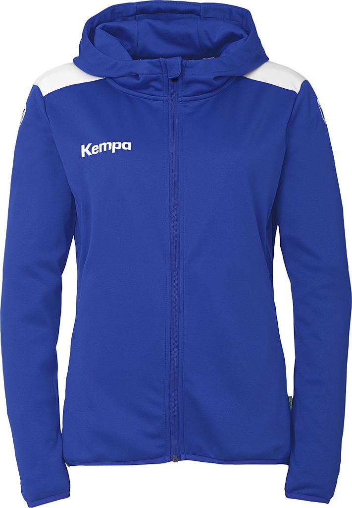 Kempa Kapuzenjacke Emotion 27 Women Unisex 2005131_01 royal/weiß M