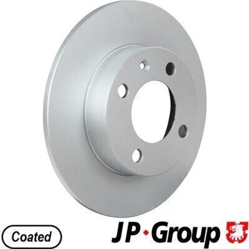 Disque de frein 232mm JP GROUP 1163202200 pour Audi Arosa et VW Polo 6N