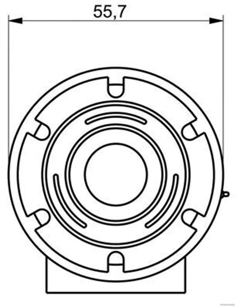 Avertisseur de recul pour engins de chantier Herth+Buss 56376052 51mm