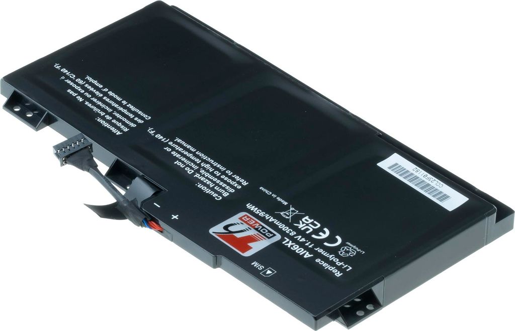 Akku T6 Power HP ZBook 17 G3, 8300mAh, 95Wh, 6Zellen, Li-Ion
