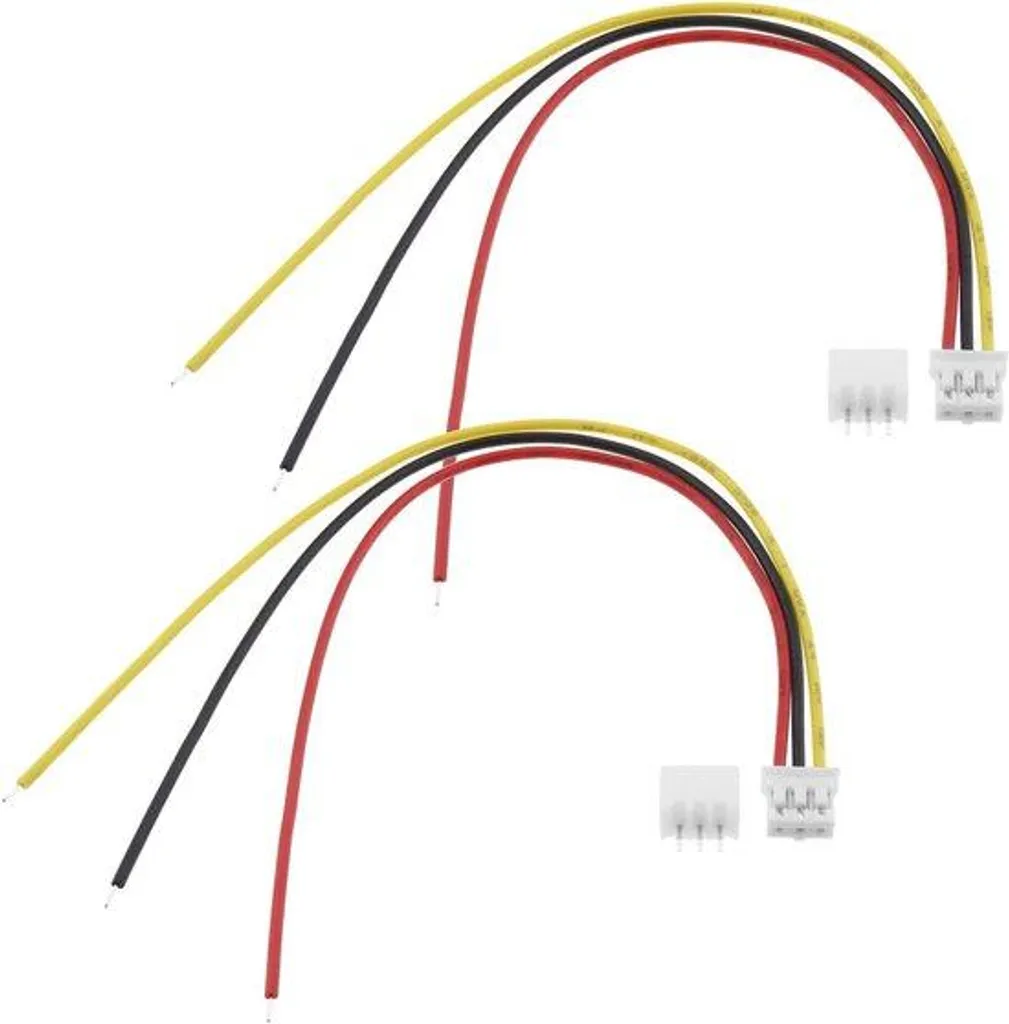 Connecteurs Miniatures JST PH 2.0 3 Broches avec Fils Flexibles