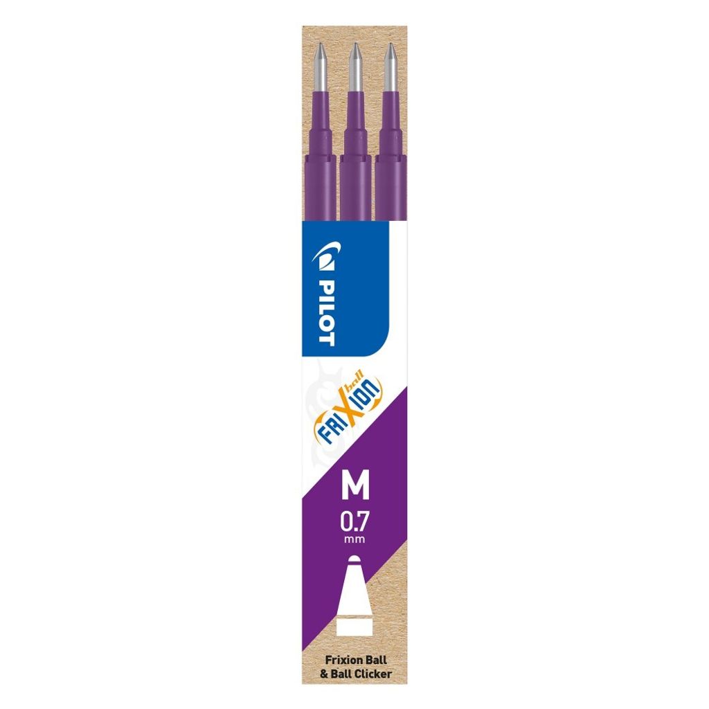 Pilot BLS-FR7-V-S3 Recharge rouleau encreur FriXion BLS-FR7 Image du produit 
