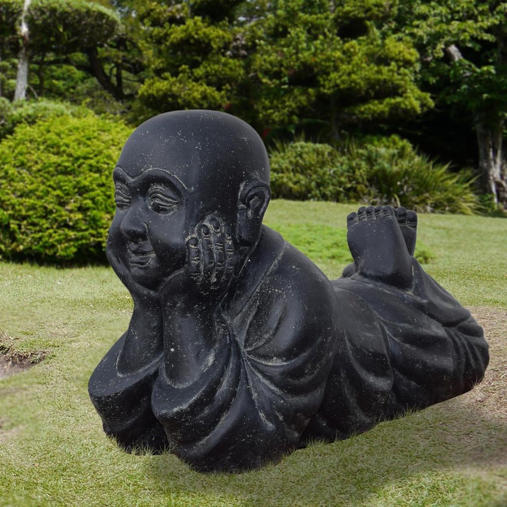 Shaolin Mönch Figur Ludhix 36 x 55 x 80 cm Produktbild 