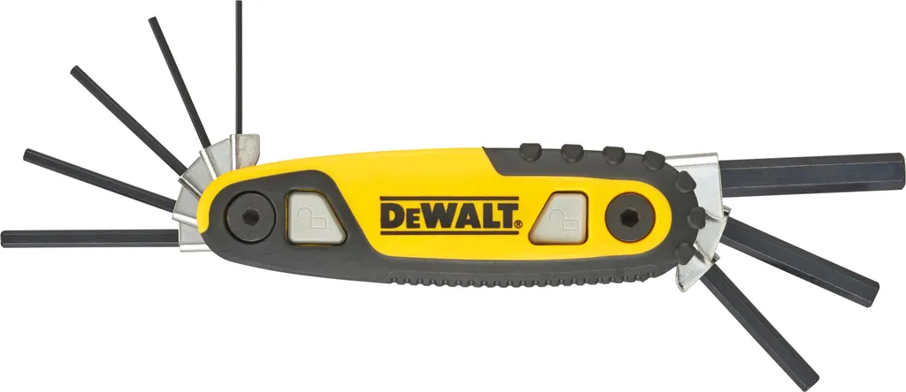 Set Regalo Utensili DEWALT: 8 Chiavi a Brugola con Blocco per Veri Pro