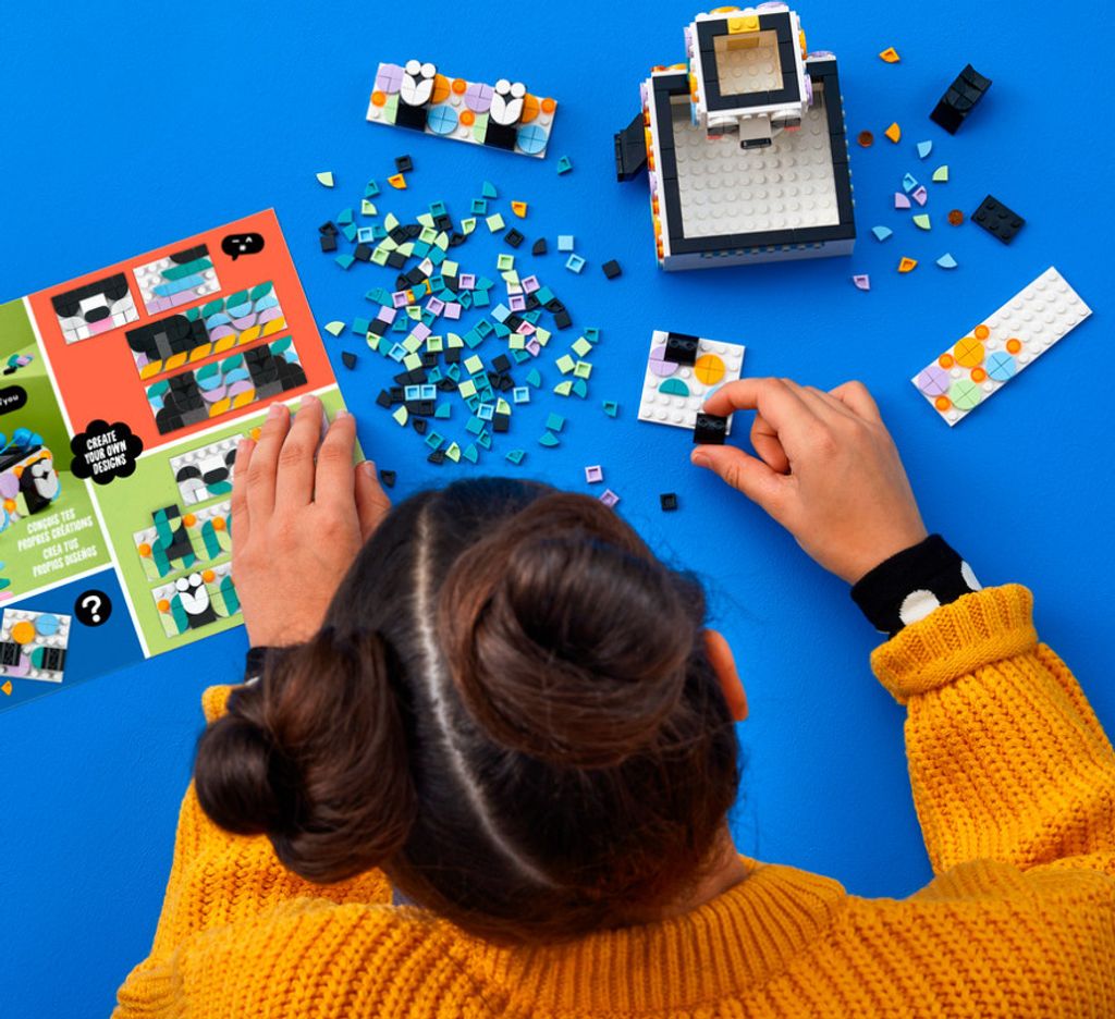 LEGO 41959 DOTS Panda Ablageschale, Bastelset für Produktbild 15