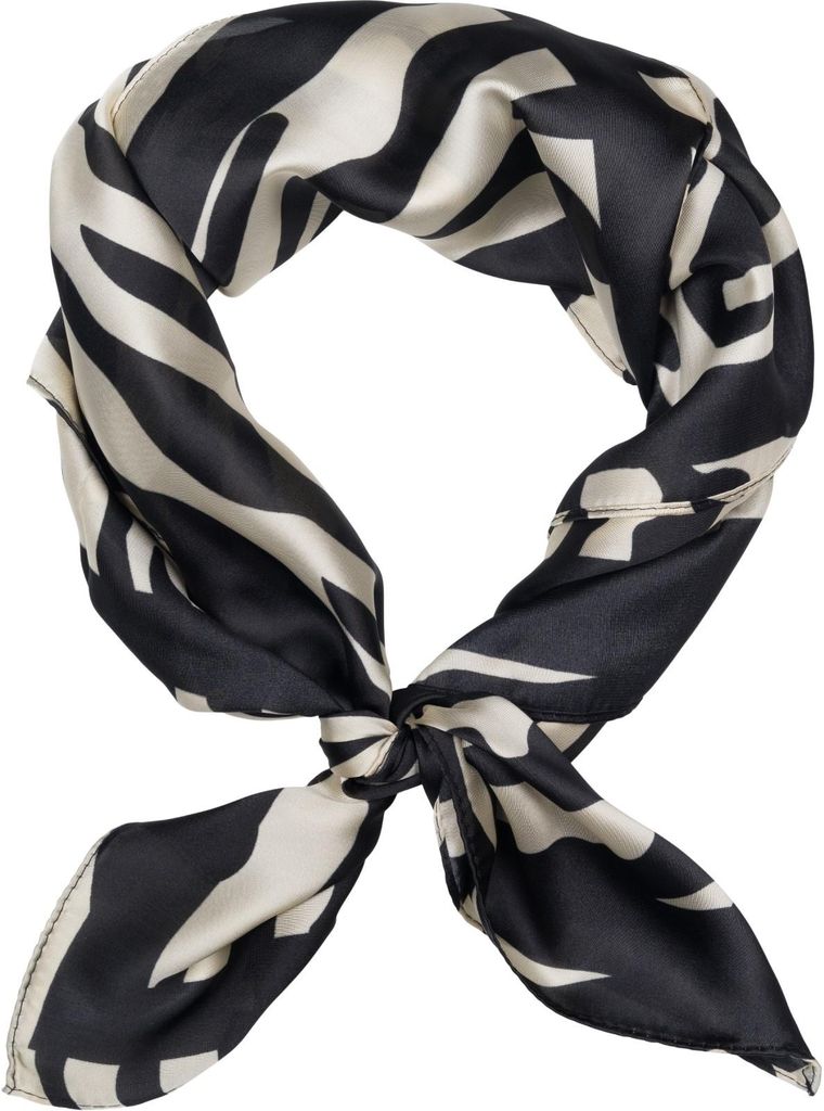 styleBREAKER Damen Halstuch mit Zebra Muster & Streifen | Produktbild 