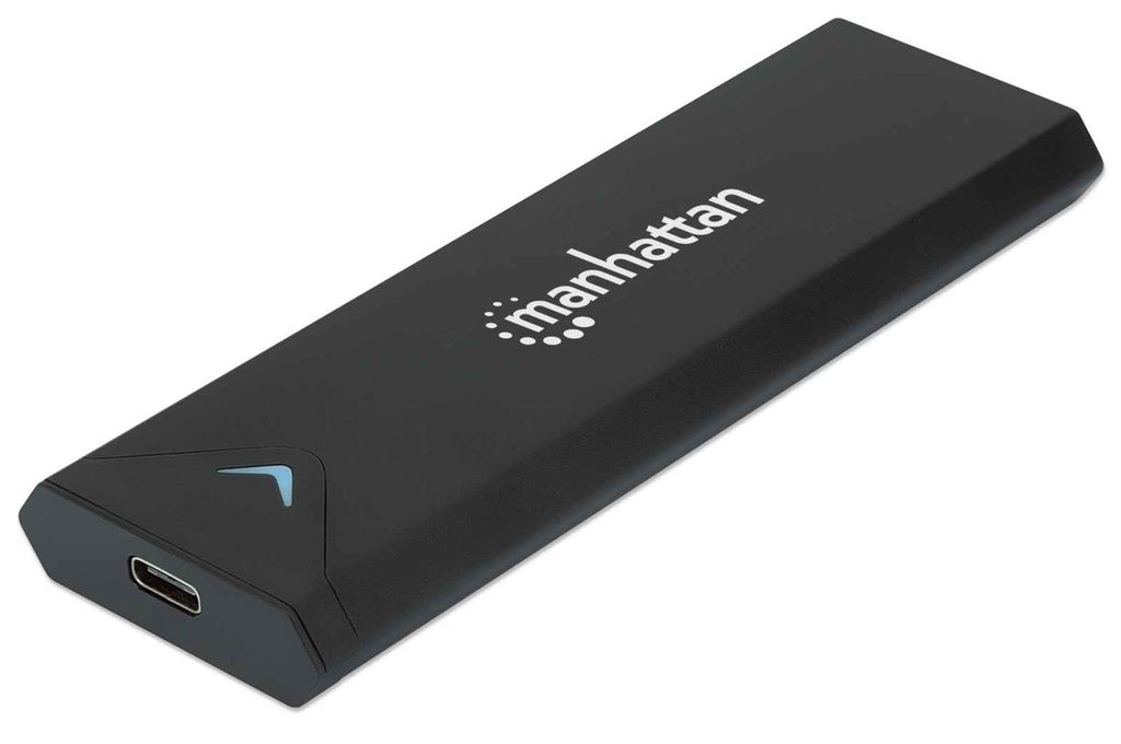 Manhattan M.2 NVMe SSD-Festplattengehäuse, USB 3.2 Gen 2, Produktbild 
