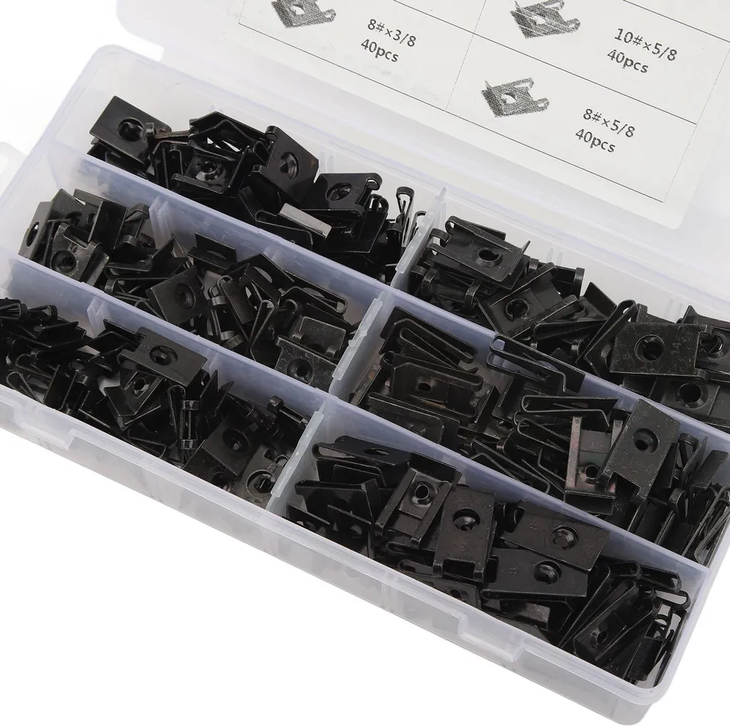 Clips de fixation en U pour réparation de carrosserie voiture et avion