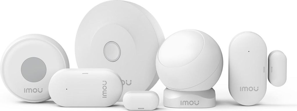 Imou Smart Alarm System ZG2 Weiß - Kit mit Steuereinheit und 3 Sensoren