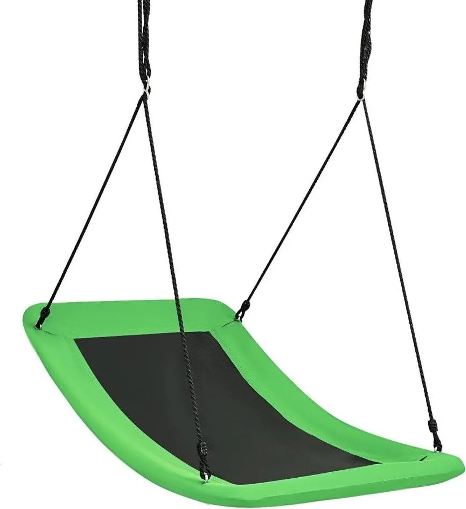 Altalena a Nido Esterna Verde 155cm | Tessuto Oxford Premium per Albero