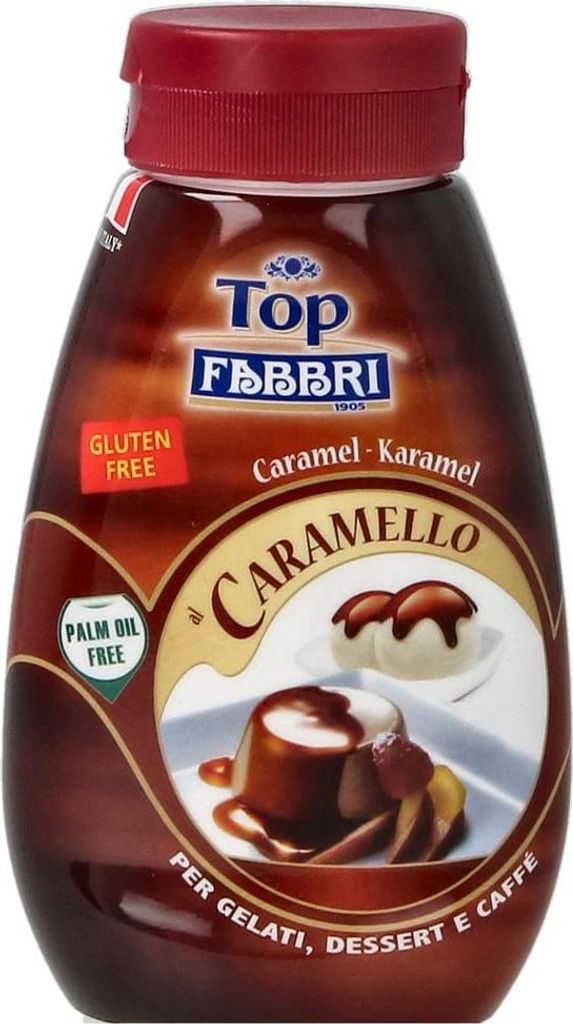 3x Fabbri Dessertsauce Caramello 'Caramel', 165 ml